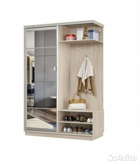 Прихожая-купе Эридан ясень шимо светлый