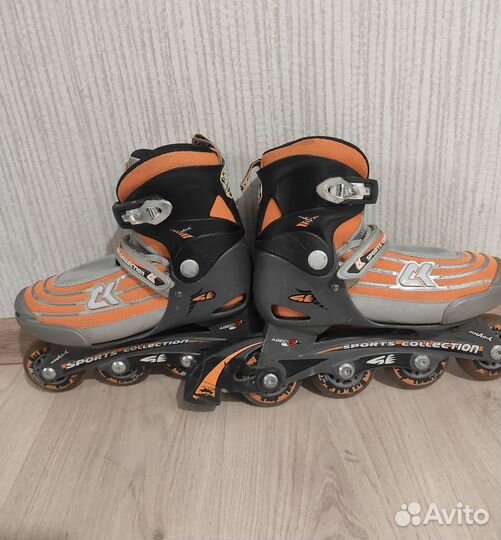 Роликовые коньки раздвижные 31-34