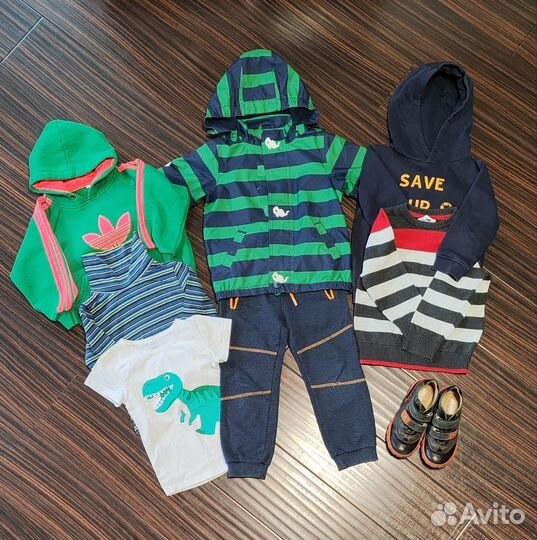 Детские вещи пакетом для мальчика 98-104