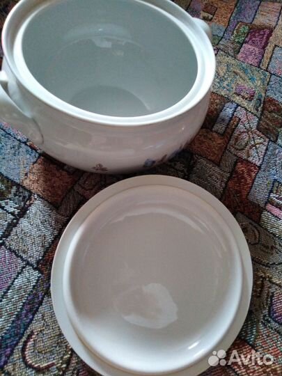 Супница фарфор 20 век можно в коллекцию