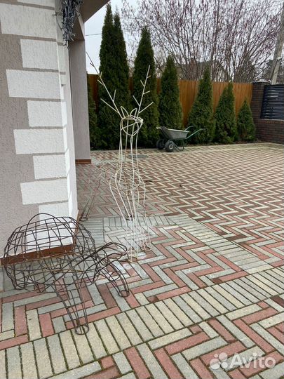 Садовые фигуры из металла