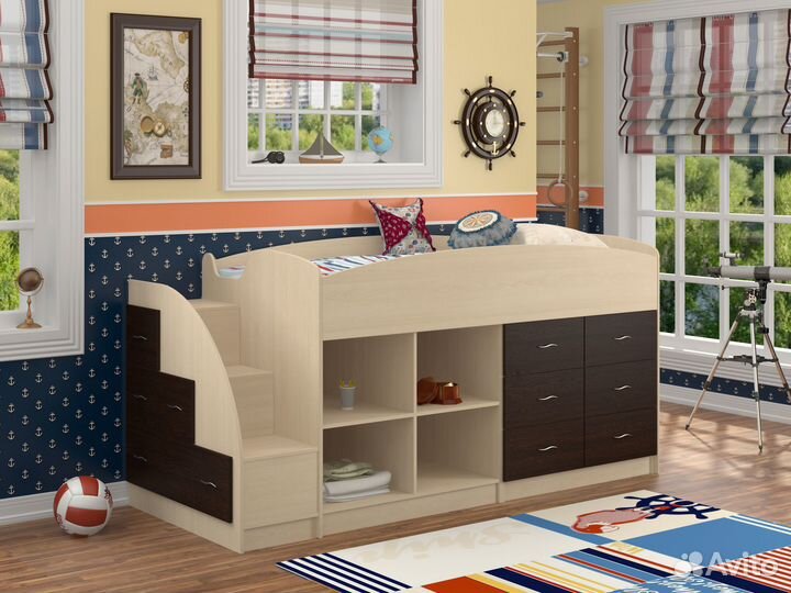 Кровать чердак