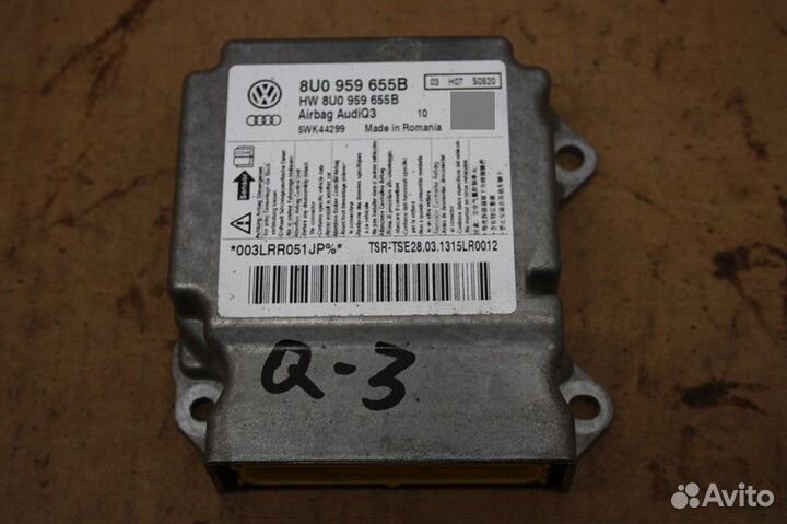 Блок управления AIR BAG Audi Q3 I (2011—2014)
