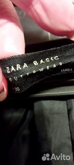 Пальто женское шерсть zara