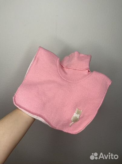 Детский шарф. Манишка