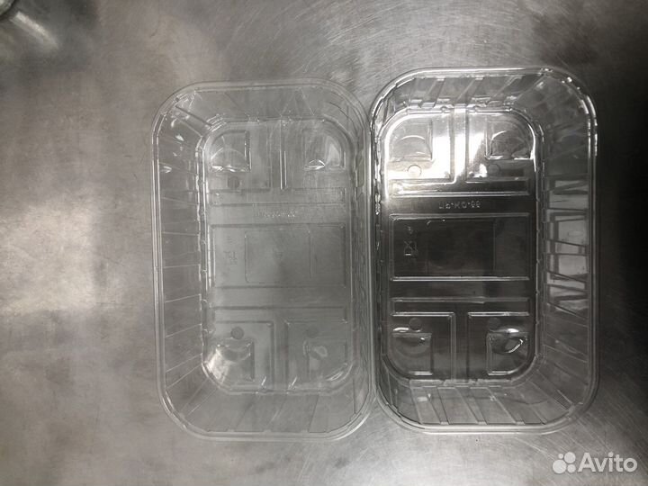 Лотки для микрозелени с дырками черные