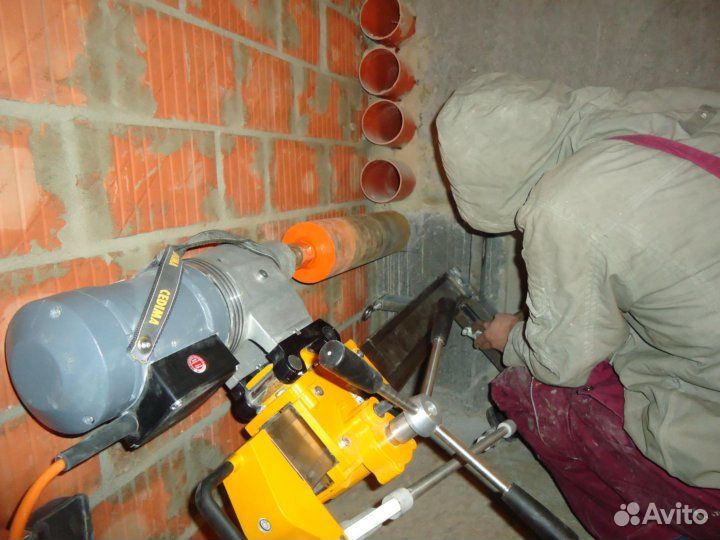 Алмазное сверление, алмазная резка