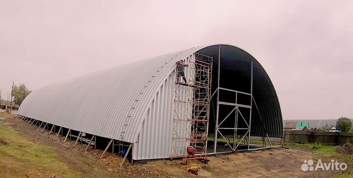 Арочный ангар