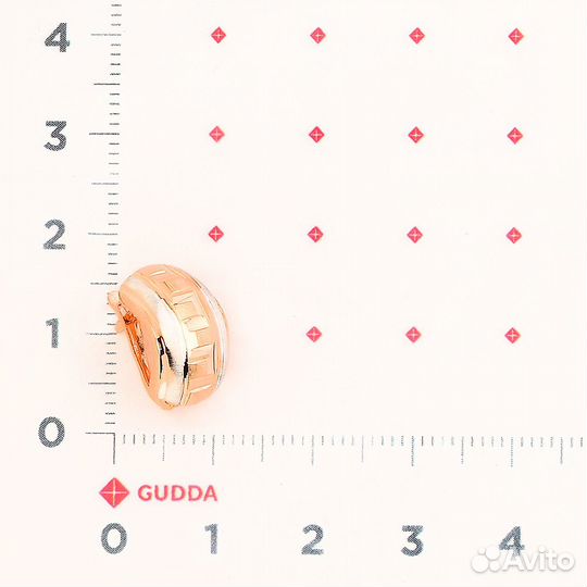 Серьги золотые