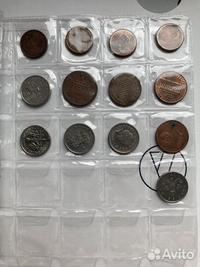 Коллекция монет разных стран