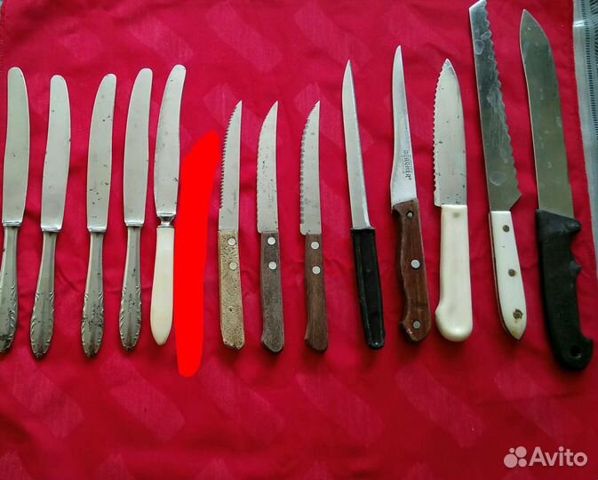 Ложки, вилки, ножи, кухонная утварь СССР