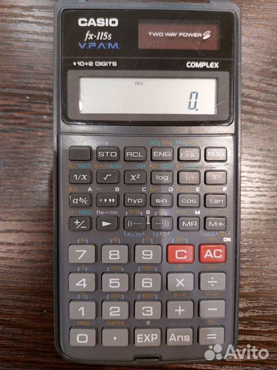 Калькулятор casio fx-115s
