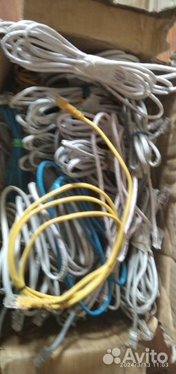 Интернет кабель, патчкорд, витая пара