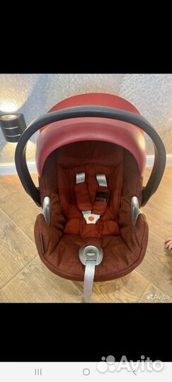 Автокресло/автолюлька cybex aton q plus