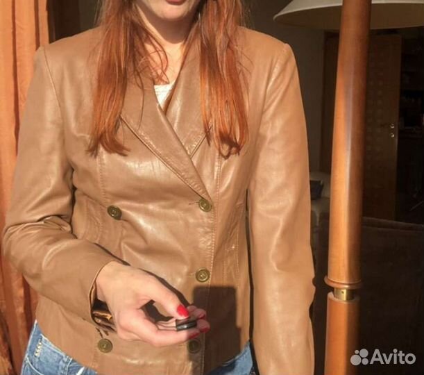 Stefanel Италия куртка натур. кожа