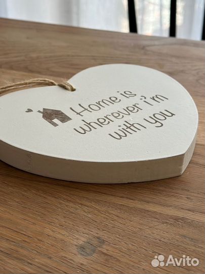 Декор/сердце/табличка