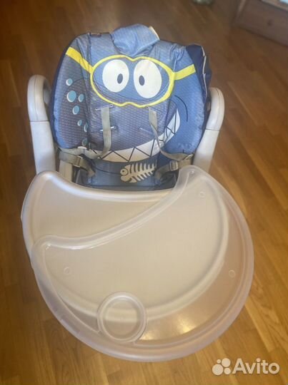 Стульчик для кормления chicco polly 2 start