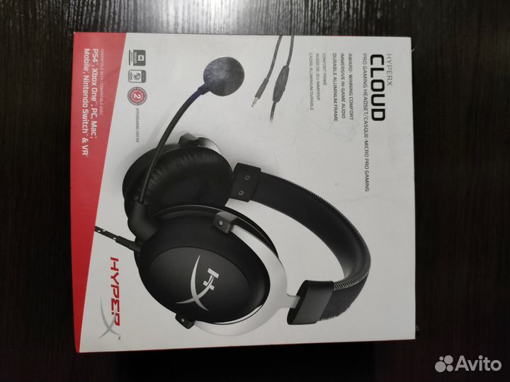 Игровые наушники hyperx cloud