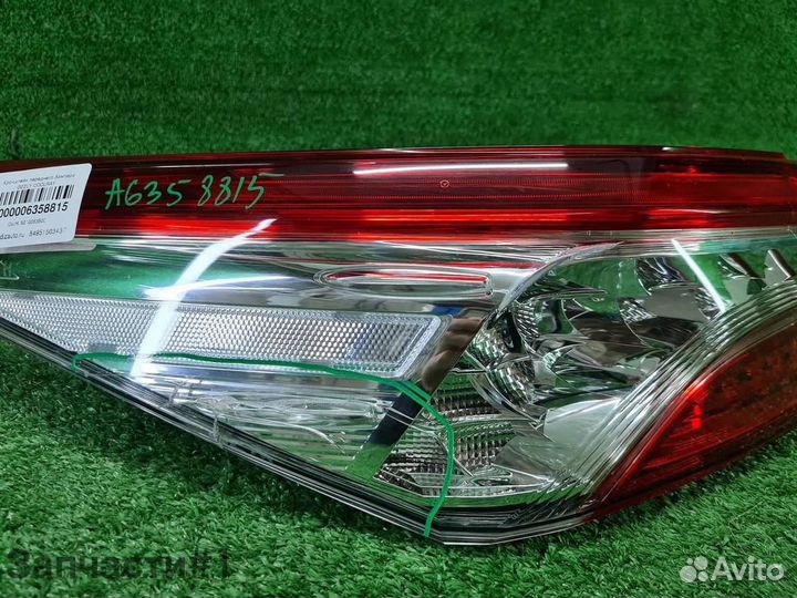 Фонарь левый внешний Toyota Camry XV70 17-н.в. LED