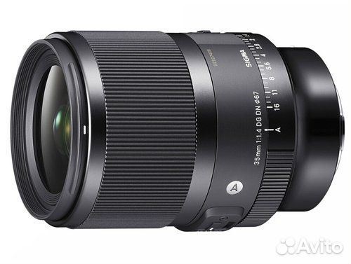 Объектив Sigma 35mm f/1.4 DG DN Art Sony E, черный