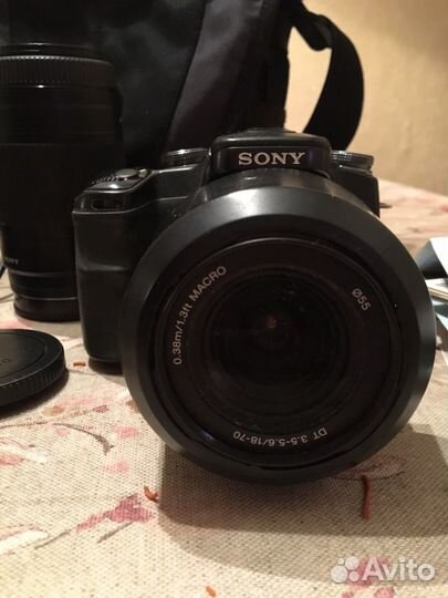 Зеркальный фотоаппарат sony