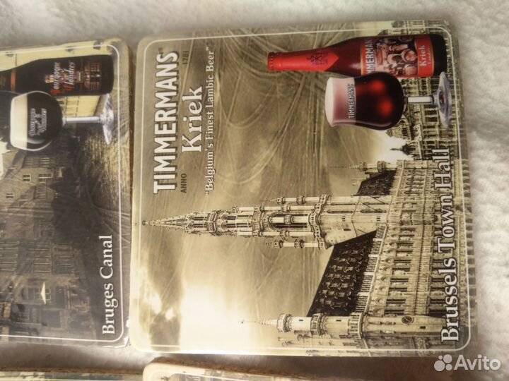 Набор бирдекелей Belgian beer club