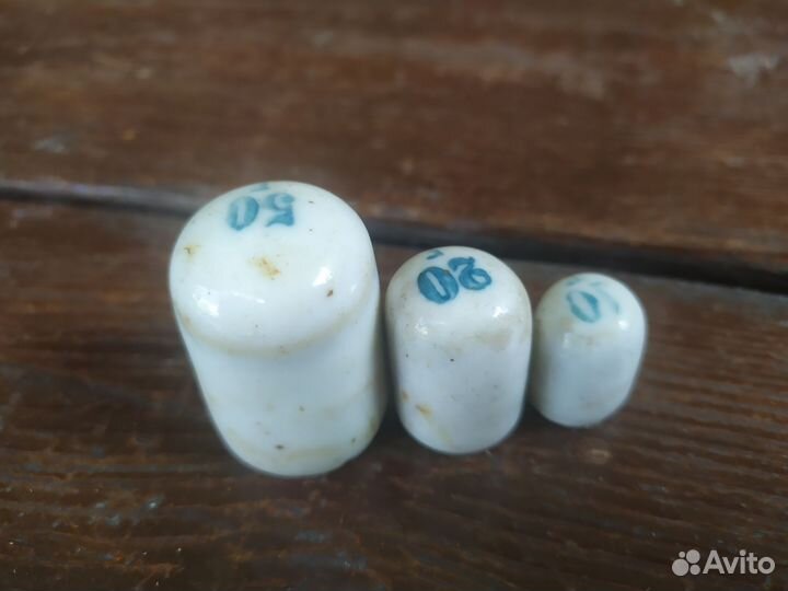 Керамические гирьки РСФСР 28 год