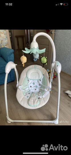 Детские электронные качели capella