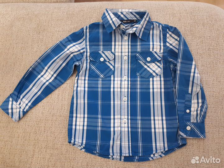 Рубашки для мальчика 98-104-128 разные