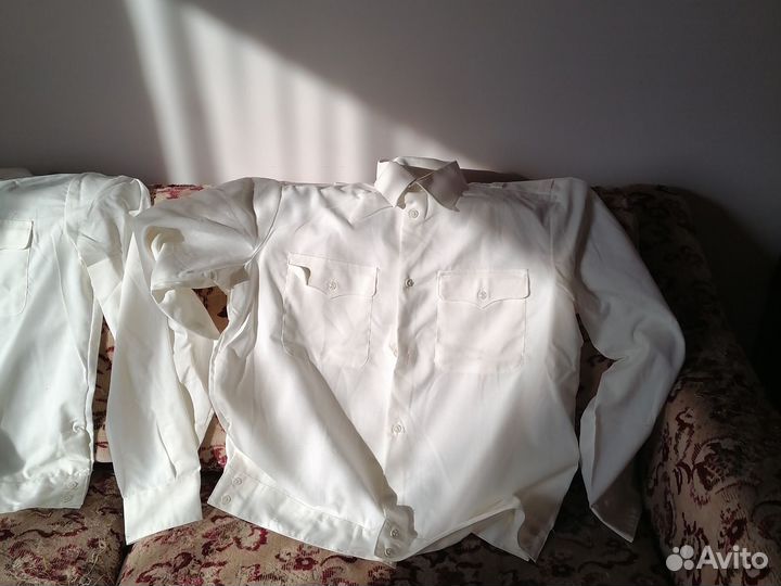 Рубашка мужская 40, 41 р. Военная, парадная