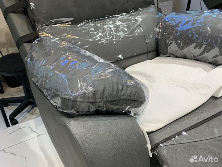 Чехлы из пленки на подлокотники кресла-реклайнера