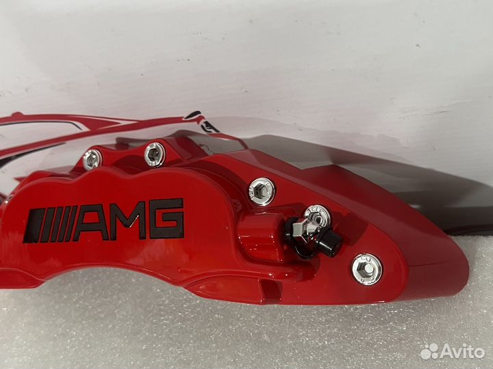 Накладки на тормоза AMG алюминиевые