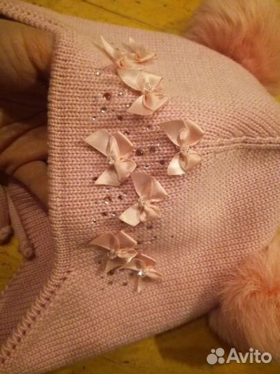 Шапка зимняя для девочки