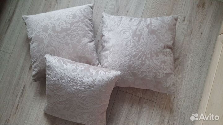 Интерьерные подушки для дивана комплект 3 шт