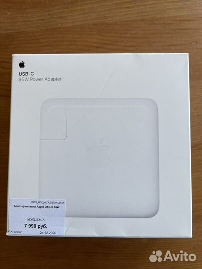 Apple Адаптер питания USB-C 96 W
