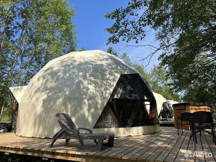 Геодезический купол, шатер диаметр 7м