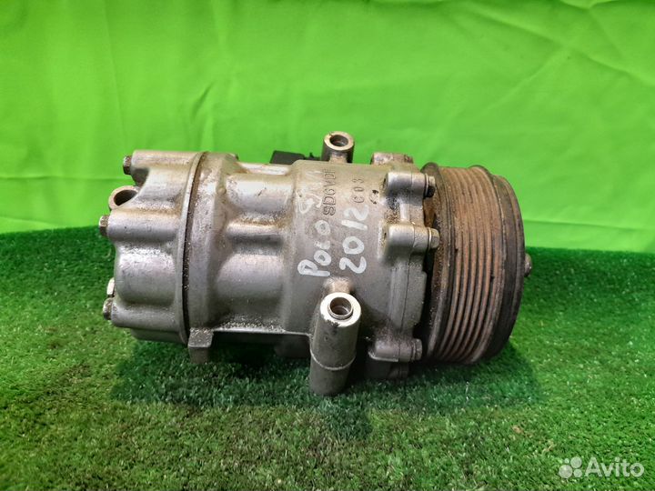 Компрессор кондиционера Volkswagen polo 2012