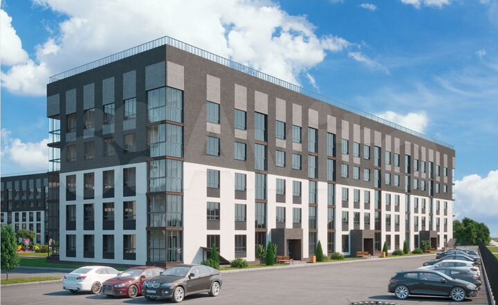 2-к. квартира, 64,4 м², 5/5 эт.