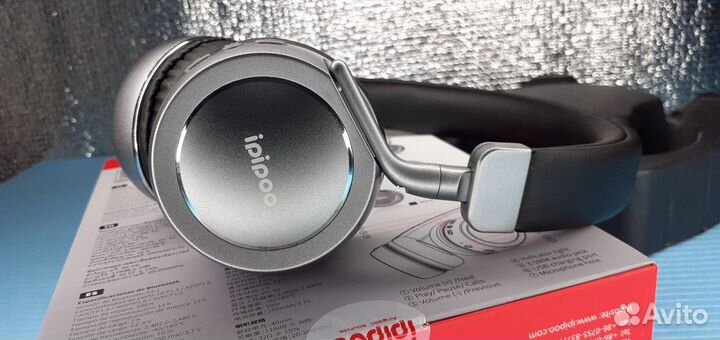 Беспроводные наушники с Hi Fi Стерео Ipipoo Звонки