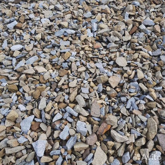 Щебень известковый под парковку