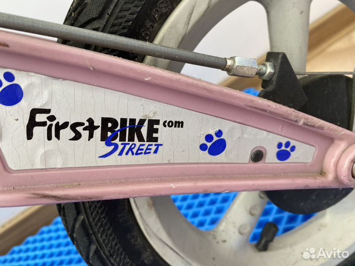 Беговел firstbike розовый