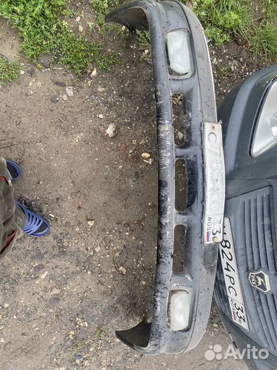 Передний бампер на газ 3110