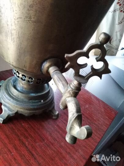 Самовар на дровах СССР 4-5 литров. Доставка