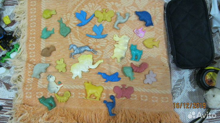 Игрушки 26 животных за все, гипсовые игрушки