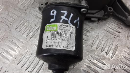 Механизм стеклоочистителя citroen C4 grand picasso