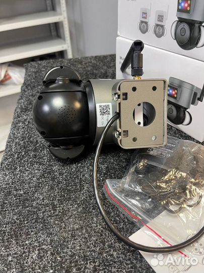 Wifi видеокамера 4+4mp 10x Inqmega