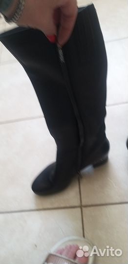 Сапоги женские натуральная кожа