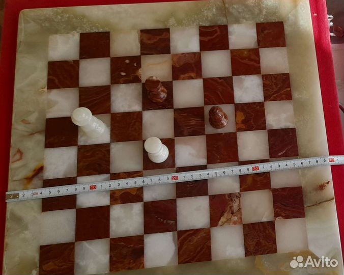 Шахматы из оникса ручная работа