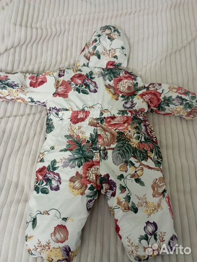 Комбинезон демисезонный на девочку 6 месяцев