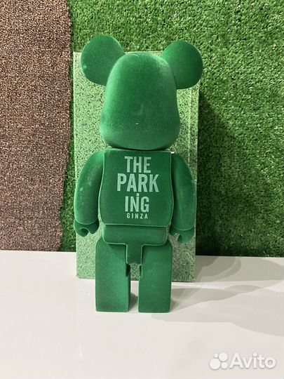 Bearbrick Fragment x The Park-Ing Ginza Green 400%